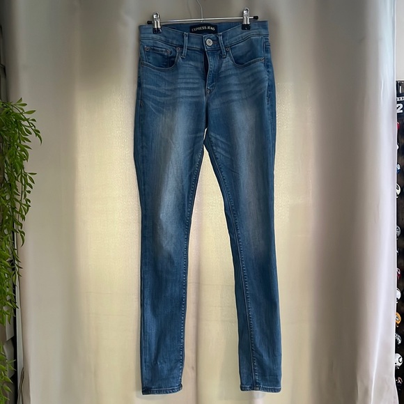 Express Legging Mid Rise Jeans - Picture 1 of 2